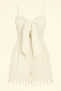 Sweetheart Neck Spaghetti Strap Romper
