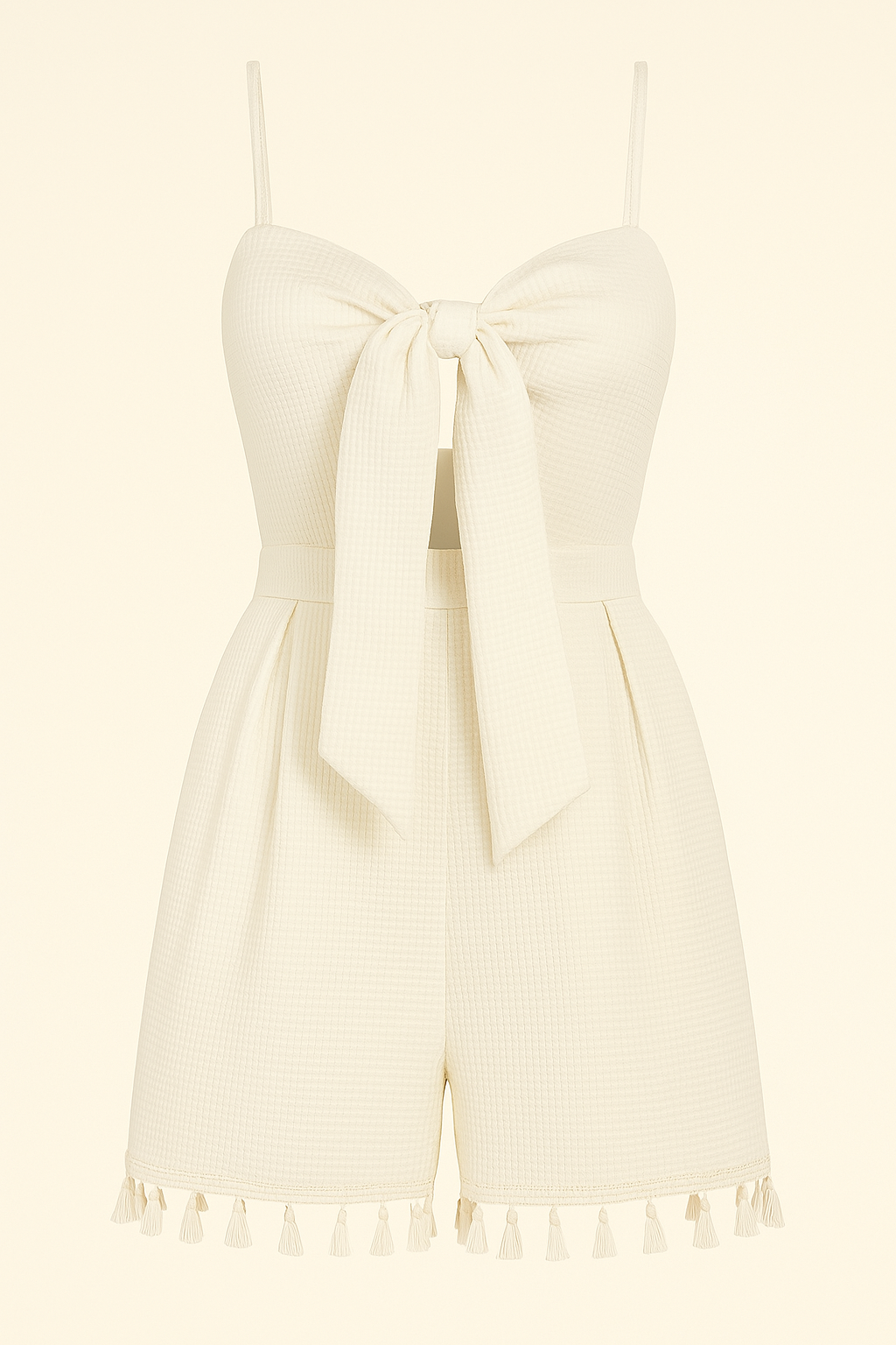 Sweetheart Neck Spaghetti Strap Romper