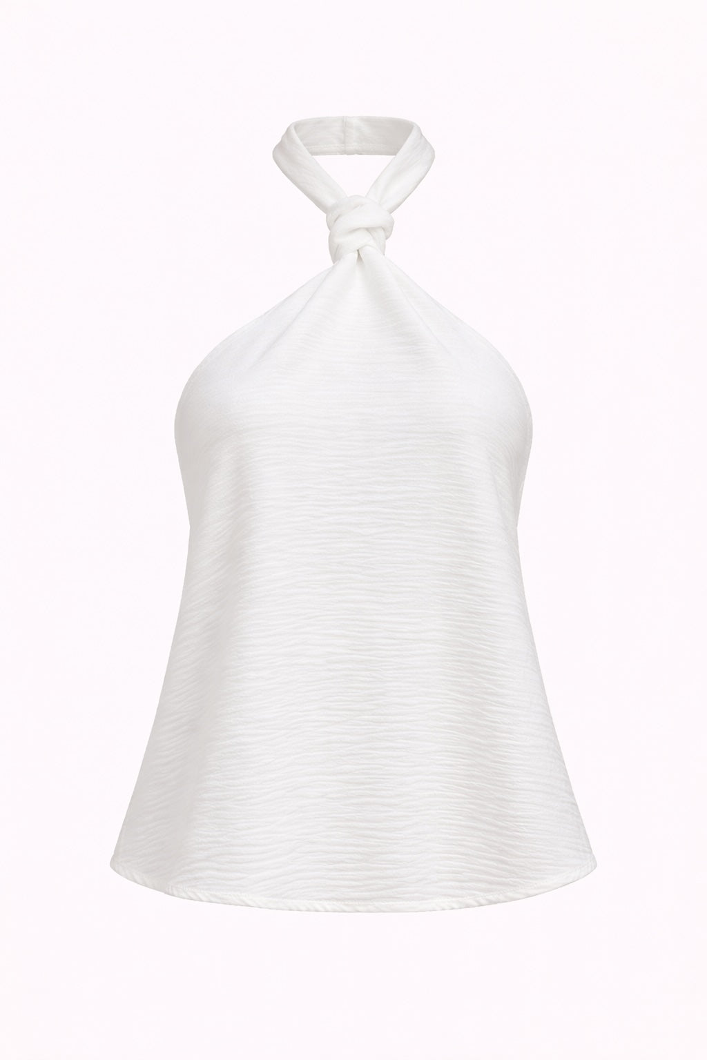Knotted Halter Neck Cami