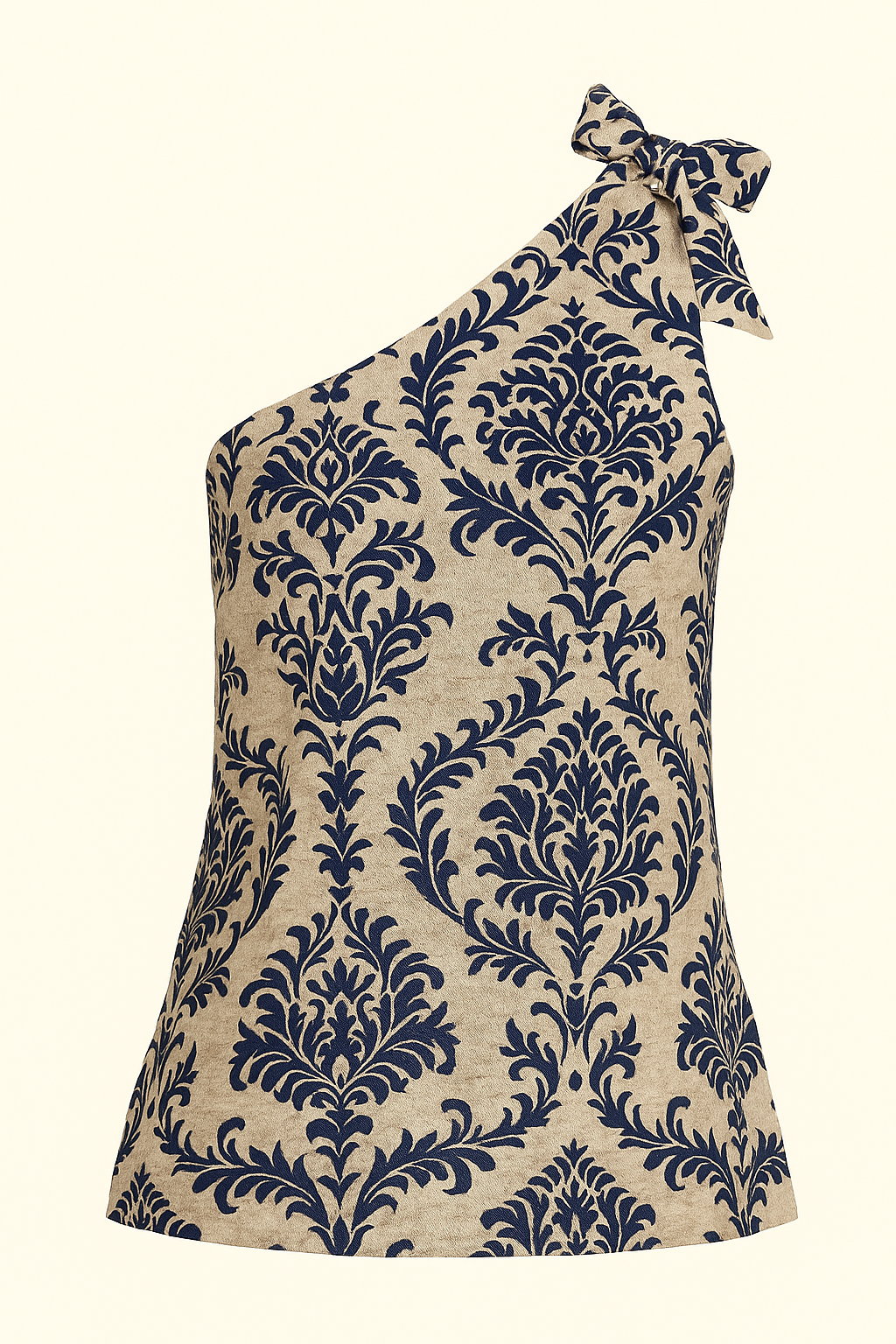 Printed One Shoulder Top