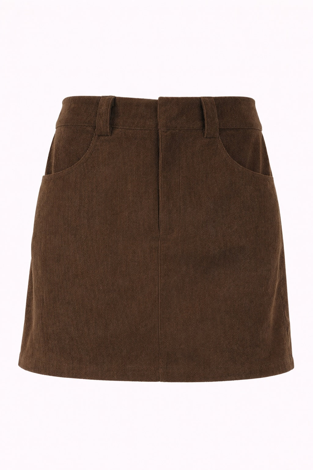 Vintage Corduroy A-Line Mini Skirt