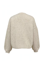 Open Front Dropped Shoulder Cardigan