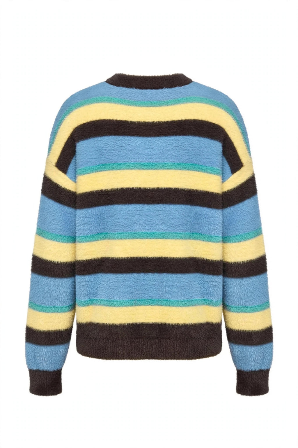 Striped Dropped Shoulder Sweater