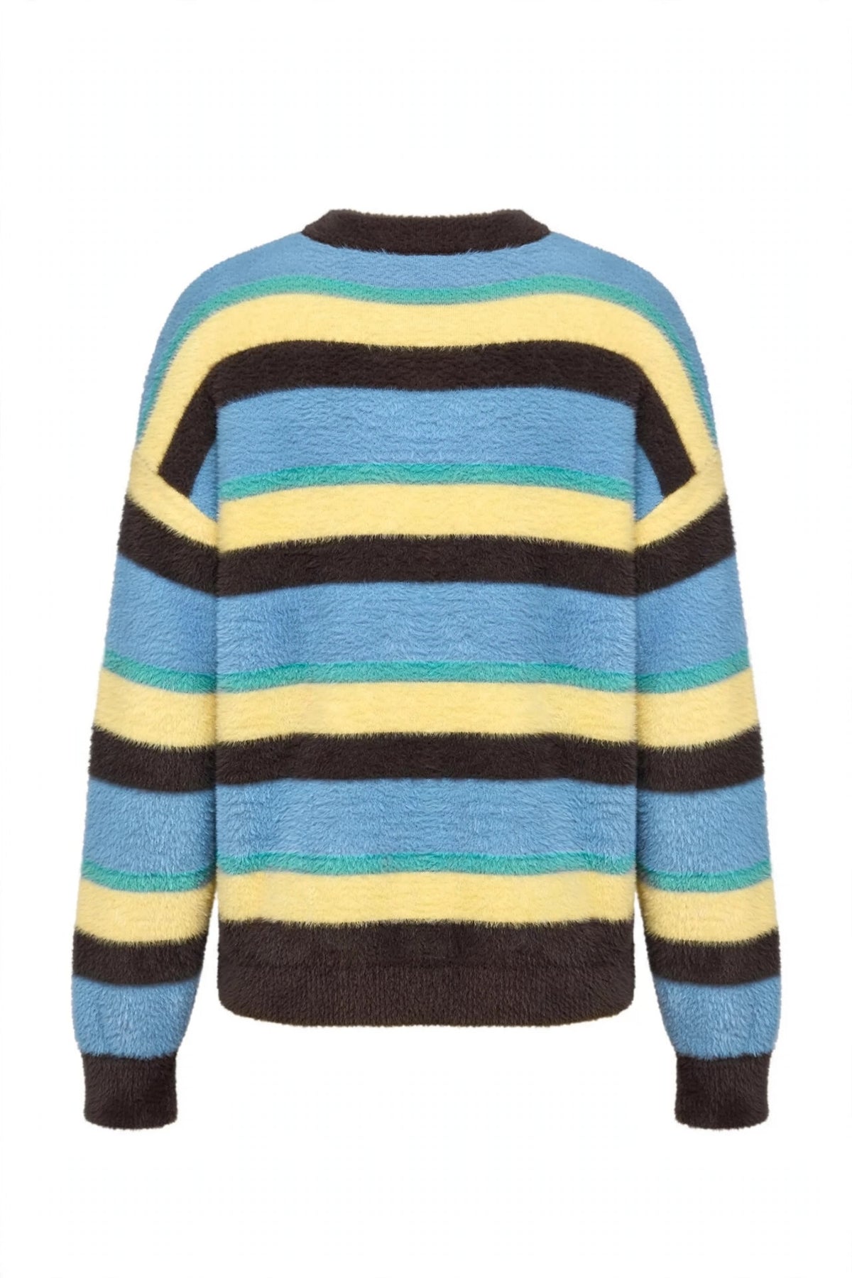 Striped Dropped Shoulder Sweater