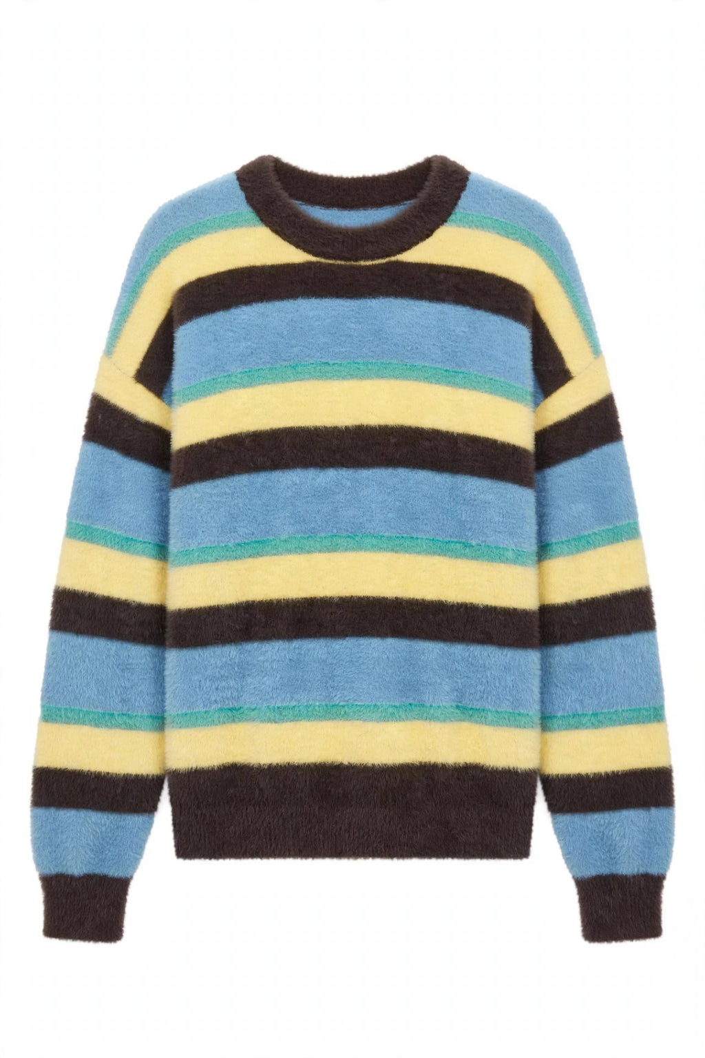 Striped Dropped Shoulder Sweater