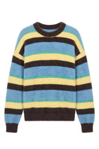 Striped Dropped Shoulder Sweater